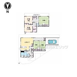 JR片町線(学研都市線) 星田駅 徒歩24分の賃貸一戸建て