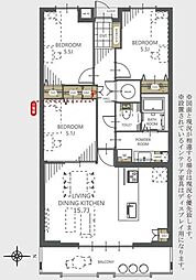 間取図画像 3LDK