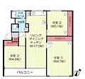 山御影マンションI棟2階1,498万円