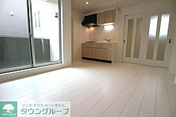 東武野田線 大和田駅 徒歩5分の賃貸アパート 1階1LDKのリビング/ダイニング