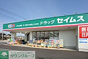 ドラッグセイムス 徒歩13分。ドラックストア 1030m