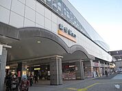 越谷駅 320m