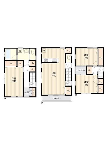 間取り 江戸川区平井4丁目15-19