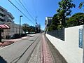 前面道路です。
