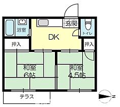 グリーンヒルやしろ 202 ｜ 兵庫県加東市社83-6（賃貸アパート2K・2階・30.51㎡） その2