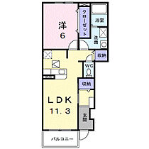 ベニッシモＡ 103 ｜ 京都府舞鶴市字京田267番地（賃貸アパート1LDK・1階・44.18㎡） その2