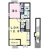 ＣａｓａＴ＆Ｍ　Ａ 201 ｜ 京都府舞鶴市字福来1006番地1（賃貸アパート1LDK・2階・52.86㎡） その2