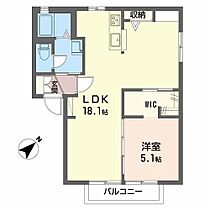 メゾンラフィネ 0203 ｜ 京都府福知山市土師新町4丁目4（賃貸アパート1LDK・2階・50.78㎡） その2