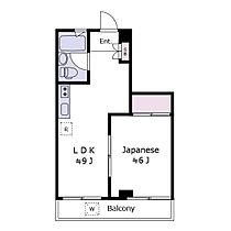 東京都中野区東中野5丁目（賃貸マンション1LDK・4階・27.00㎡） その2