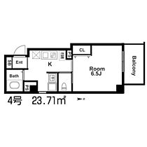 みおつくし布施 0704 ｜ 大阪府東大阪市足代新町（賃貸マンション1K・7階・23.71㎡） その2