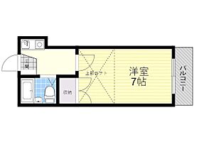 マンショントニオー能勢口第一  ｜ 兵庫県川西市美園町（賃貸アパート1K・2階・18.00㎡） その2