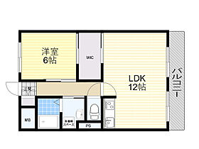 江坂パークビル  ｜ 大阪府吹田市江坂町１丁目（賃貸マンション1LDK・5階・43.00㎡） その2