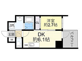 セレニテ新大阪グランデ ミリュー  ｜ 大阪府大阪市淀川区西宮原１丁目7番（賃貸マンション1DK・12階・25.00㎡） その2