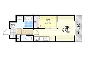 グランドステージ十三  ｜ 大阪府大阪市淀川区新北野１丁目（賃貸マンション1LDK・10階・29.61㎡） その2