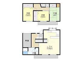 ふか喜花屋敷住宅  ｜ 兵庫県宝塚市花屋敷つつじガ丘（賃貸タウンハウス3LDK・1階・126.00㎡） その2