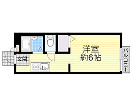 ルーラルハイツ  ｜ 大阪府箕面市大字粟生外院2番7-25号（賃貸アパート1R・2階・20.46㎡） その2