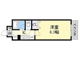 グレイス丸萬  ｜ 大阪府吹田市豊津町4番22号（賃貸マンション1K・6階・25.03㎡） その2