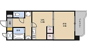 WEST VILLA21  ｜ 大阪府大阪市淀川区新高５丁目（賃貸マンション1DK・3階・30.00㎡） その2