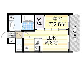 セレニテ新大阪ミラク壱番館  ｜ 大阪府大阪市淀川区西宮原３丁目2番6号（賃貸マンション1LDK・5階・28.90㎡） その2