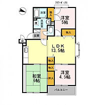 メゾンフルール  ｜ 兵庫県川西市南花屋敷４丁目11番1号（賃貸アパート3LDK・3階・65.44㎡） その2