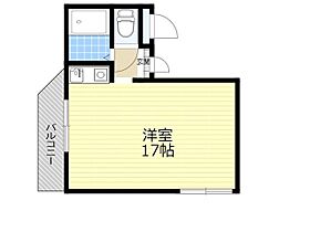 吉永ビル多田駅前1  ｜ 兵庫県川西市多田桜木２丁目（賃貸マンション1R・2階・17.00㎡） その2