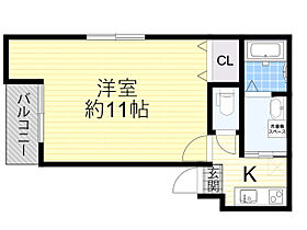 フジパレスMORECREST3  ｜ 大阪府吹田市清和園町10番1号（賃貸アパート1K・2階・30.76㎡） その2