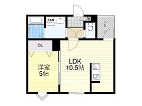 Riemon蛍池  ｜ 大阪府豊中市螢池北町１丁目（賃貸アパート1LDK・2階・34.11㎡） その2