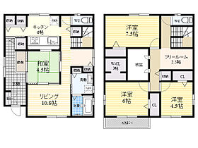 小野原西鷹野邸  ｜ 大阪府箕面市小野原西２丁目（賃貸一戸建4SLDK・1階・112.61㎡） その2