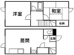 ル・シャトー 2LDKの間取図画像