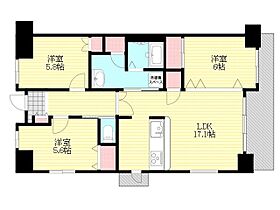 大阪府大阪市淀川区三国本町１丁目（賃貸マンション3LDK・3階・79.58㎡） その2