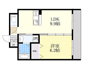 大阪府大阪市東淀川区下新庄６丁目12番12号（賃貸マンション1LDK・3階・38.50㎡） その2