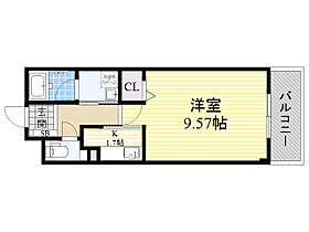 キリベアート  ｜ 大阪府豊中市浜１丁目（賃貸マンション1K・1階・30.06㎡） その2