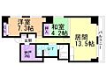 FUJIビル平岸4階5.5万円