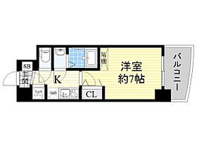 大阪府大阪市淀川区西宮原２丁目（賃貸マンション1K・14階・23.20㎡） その2