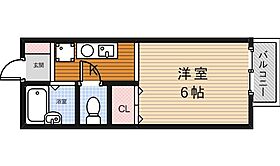 大阪府箕面市小野原東６丁目（賃貸アパート1R・2階・20.00㎡） その2