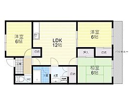 大阪府吹田市山田東１丁目34番1号（賃貸マンション3LDK・2階・67.00㎡） その2