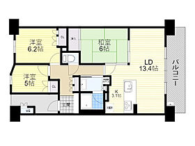 大阪府吹田市江の木町11番38号（賃貸マンション3LDK・7階・76.53㎡） その2