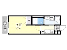 大阪府吹田市岸部中３丁目（賃貸アパート1K・3階・22.35㎡） その2