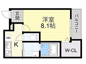 大阪府豊中市服部南町２丁目5番（賃貸アパート1K・3階・30.00㎡） その2