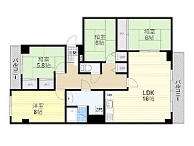 大阪府豊中市東泉丘３丁目（賃貸マンション4LDK・5階・97.54㎡） その2