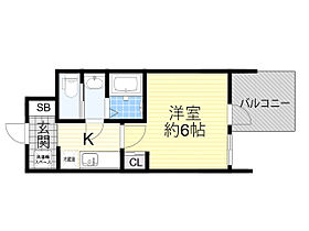 大阪府大阪市淀川区西宮原１丁目7番1号（賃貸マンション1K・5階・20.95㎡） その2