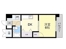 大阪府箕面市小野原東２丁目4番35号（賃貸マンション1DK・3階・23.12㎡） その2