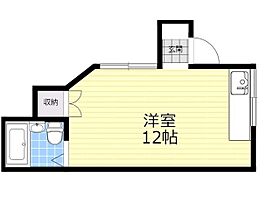 兵庫県川西市小花１丁目（賃貸テラスハウス1R・2階・22.87㎡） その2