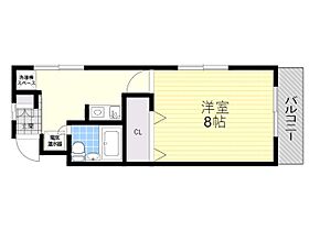 兵庫県川西市小戸２丁目（賃貸マンション1K・4階・24.00㎡） その2