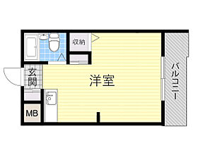 大阪府豊中市本町２丁目（賃貸マンション1R・2階・21.00㎡） その2