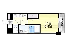 大阪府吹田市垂水町３丁目（賃貸マンション1K・2階・25.13㎡） その2