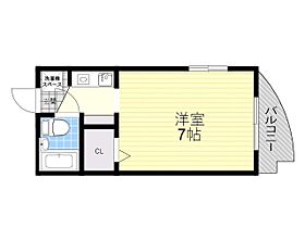 大阪府池田市石橋１丁目（賃貸マンション1R・5階・22.24㎡） その2