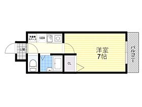 大阪府豊中市曽根南町２丁目（賃貸マンション1K・4階・24.00㎡） その2