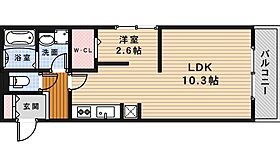 大阪府池田市豊島南２丁目4番16号（賃貸アパート1R・1階・33.67㎡） その2