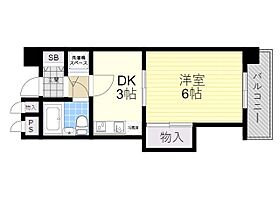 大阪府池田市天神１丁目（賃貸マンション1K・3階・34.57㎡） その2